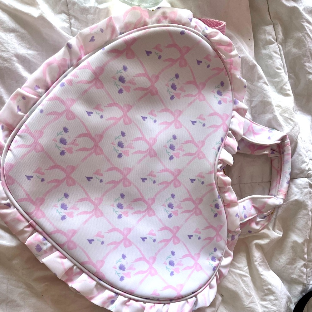 Stoney Clover Lane High Tea heart tote
